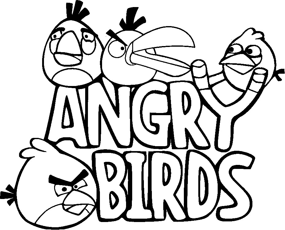 Angry Bird Printable Coloring Pages
 Angry Birds Coloring Pages Free Printable Coloring Pages