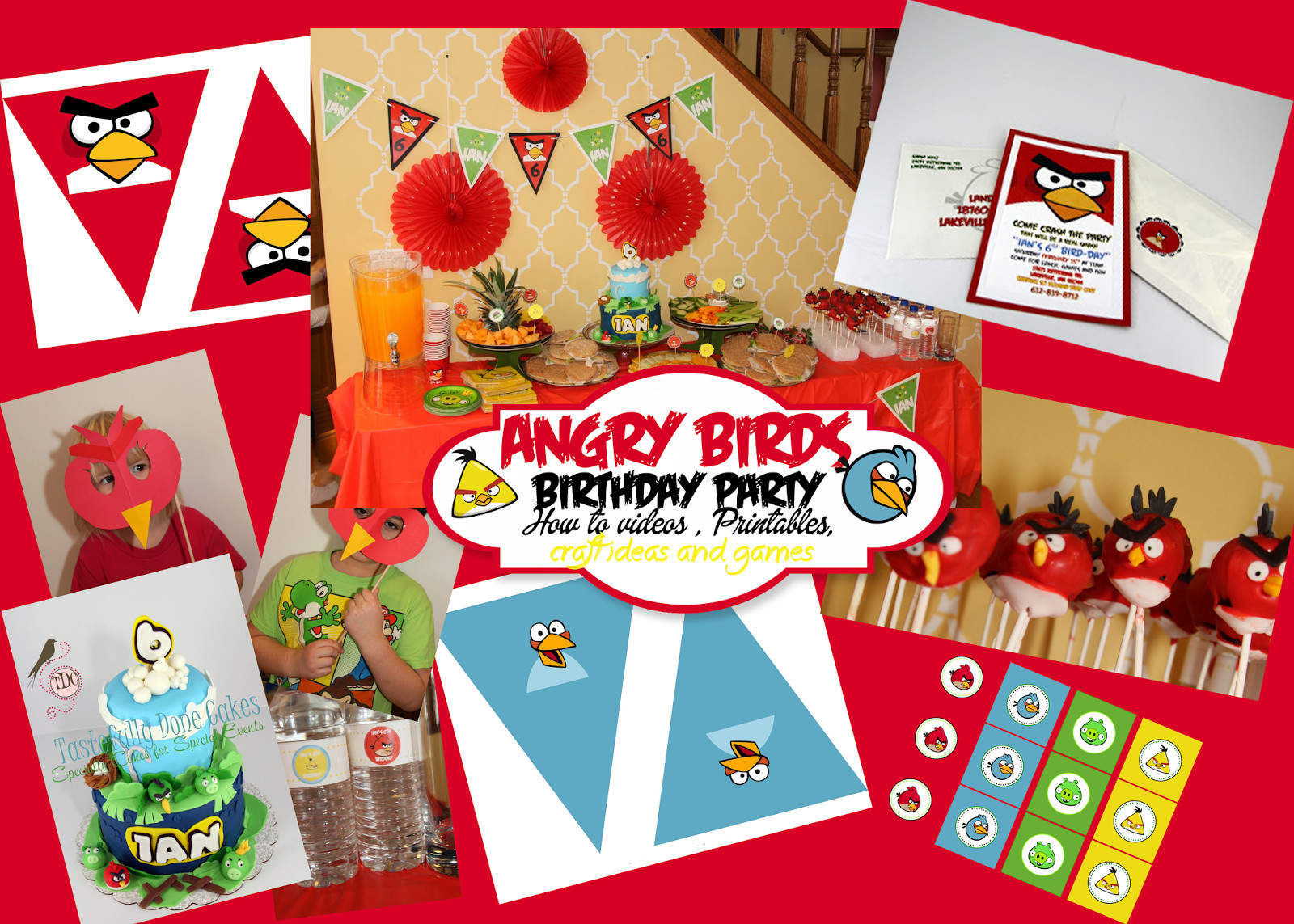 Angry Birds Birthday Party 6
 I Do A Dime Angry Birds Party
