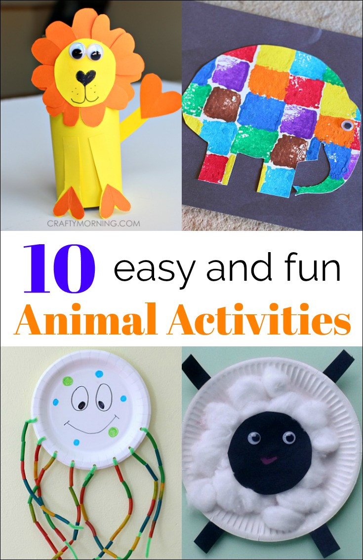 Animal Art Projects For Kids
 10 Simple Animal Activities from The Kids Weekly Co Op
