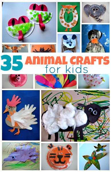 Animal Art Projects For Kids
 35 Easy Animal Crafts For Kids No Time For Flash Cards