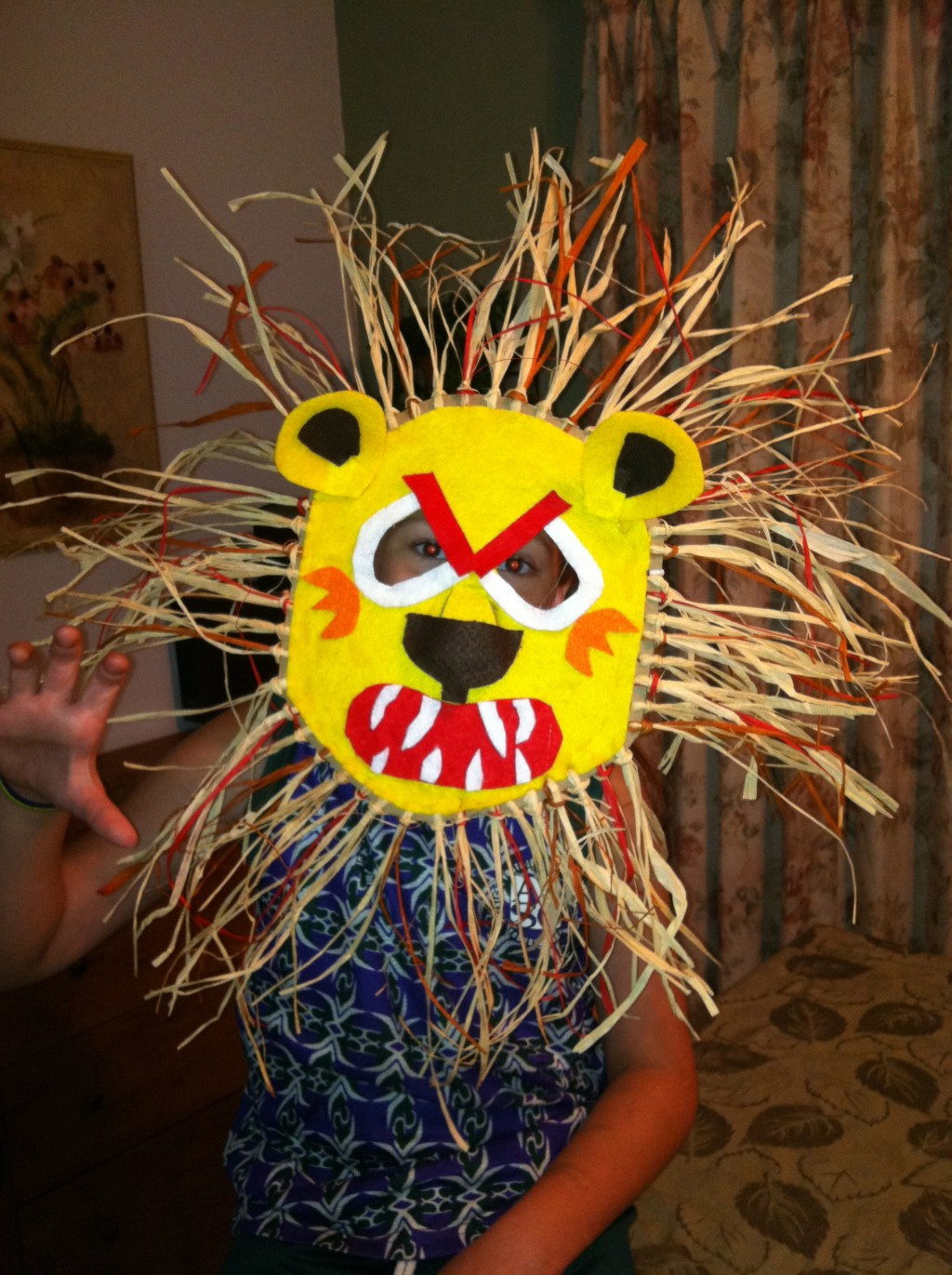 Animal Art Projects For Kids
 African Lion Mask Craft Project