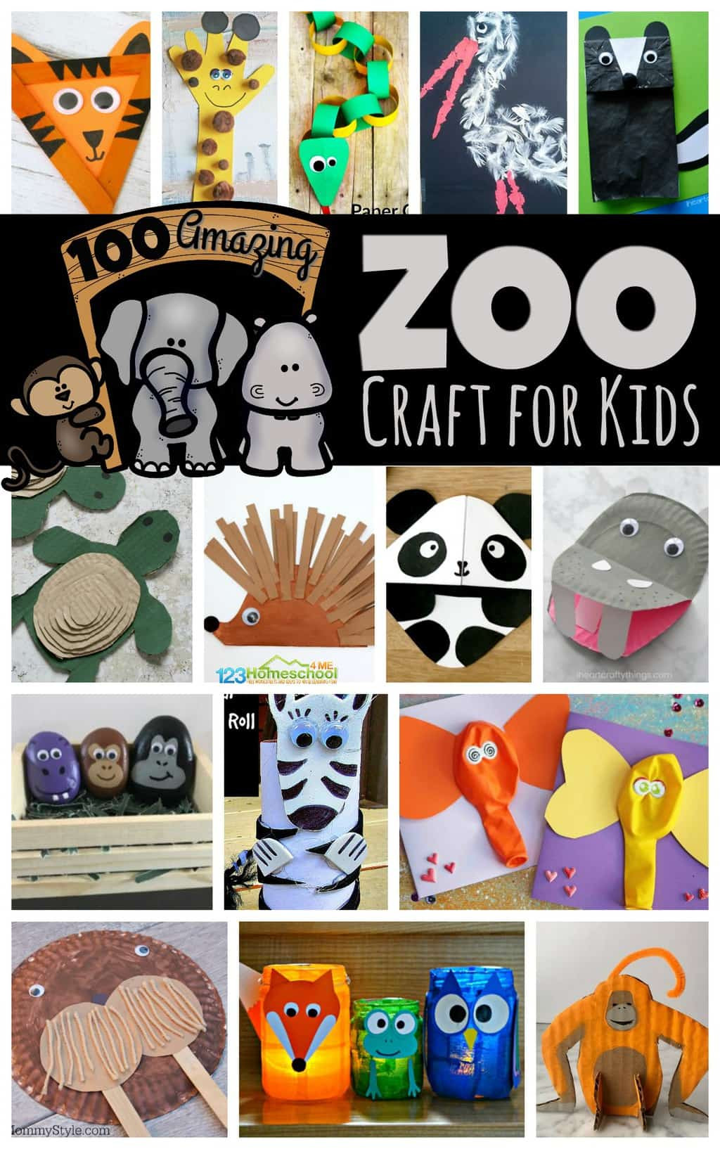 Animal Art Projects For Kids
 100 Amazing Zoo Craft Activities