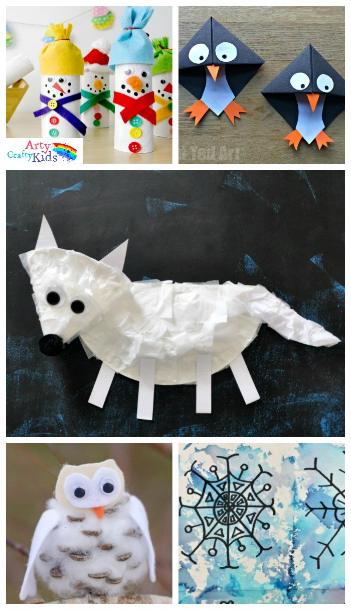 Animal Art Projects For Kids
 16 Easy Winter Crafts for Kids Arty Crafty Kids
