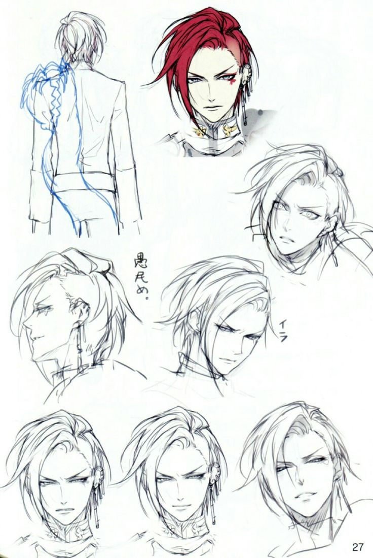 Anime Boy Hairstyle
 Male Anime Hairstyles