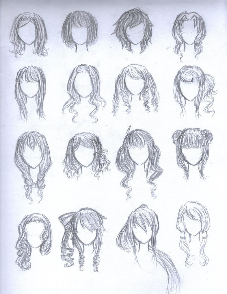 Anime Girl Hairstyles
 Anime Hairstyles Female Trends Hairstyles