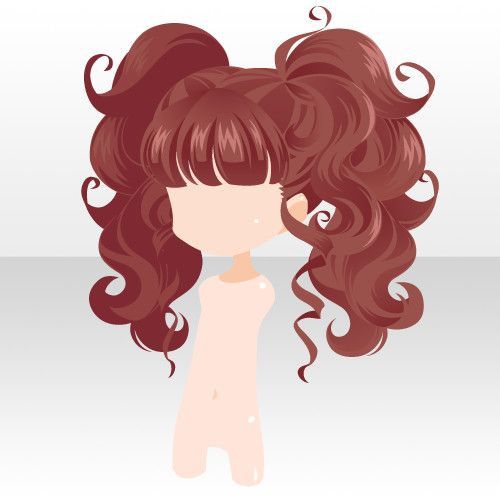 Anime Girl Pigtail Hairstyle
 Curly anime hair pigtails I m an Artist