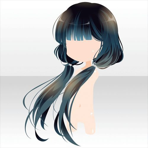 Anime Girl Pigtail Hairstyle
 Pin on Anime hair