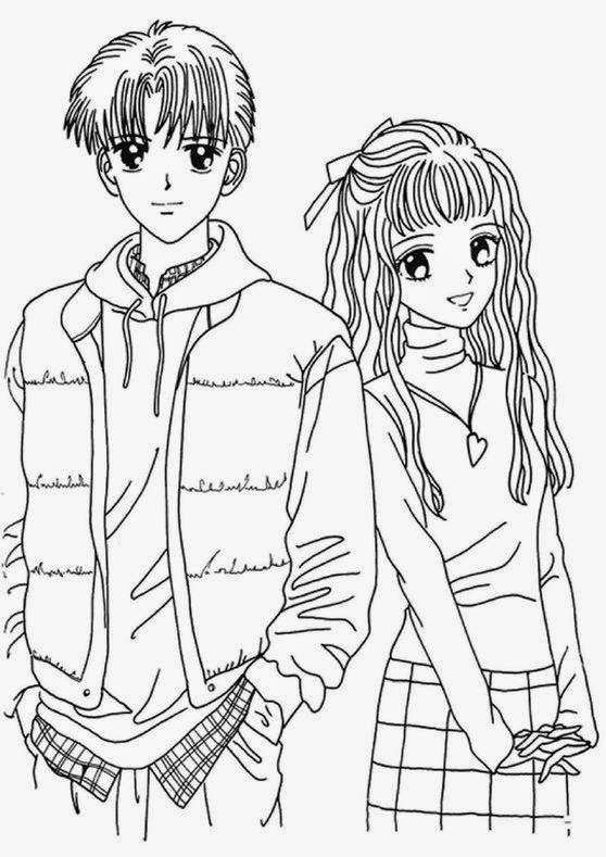 Anime Girls Coloring Pages
 Coloring Pages Anime Coloring Pages Free and Printable
