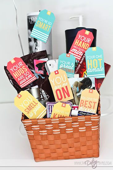 Anniversary Gift For Husband Ideas
 Husband Gift Basket 10 Things I Love About You