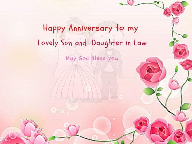 Anniversary Quotes For Son And Daughter In Law
 Anniversary Wishes For Son and Daughter in Law