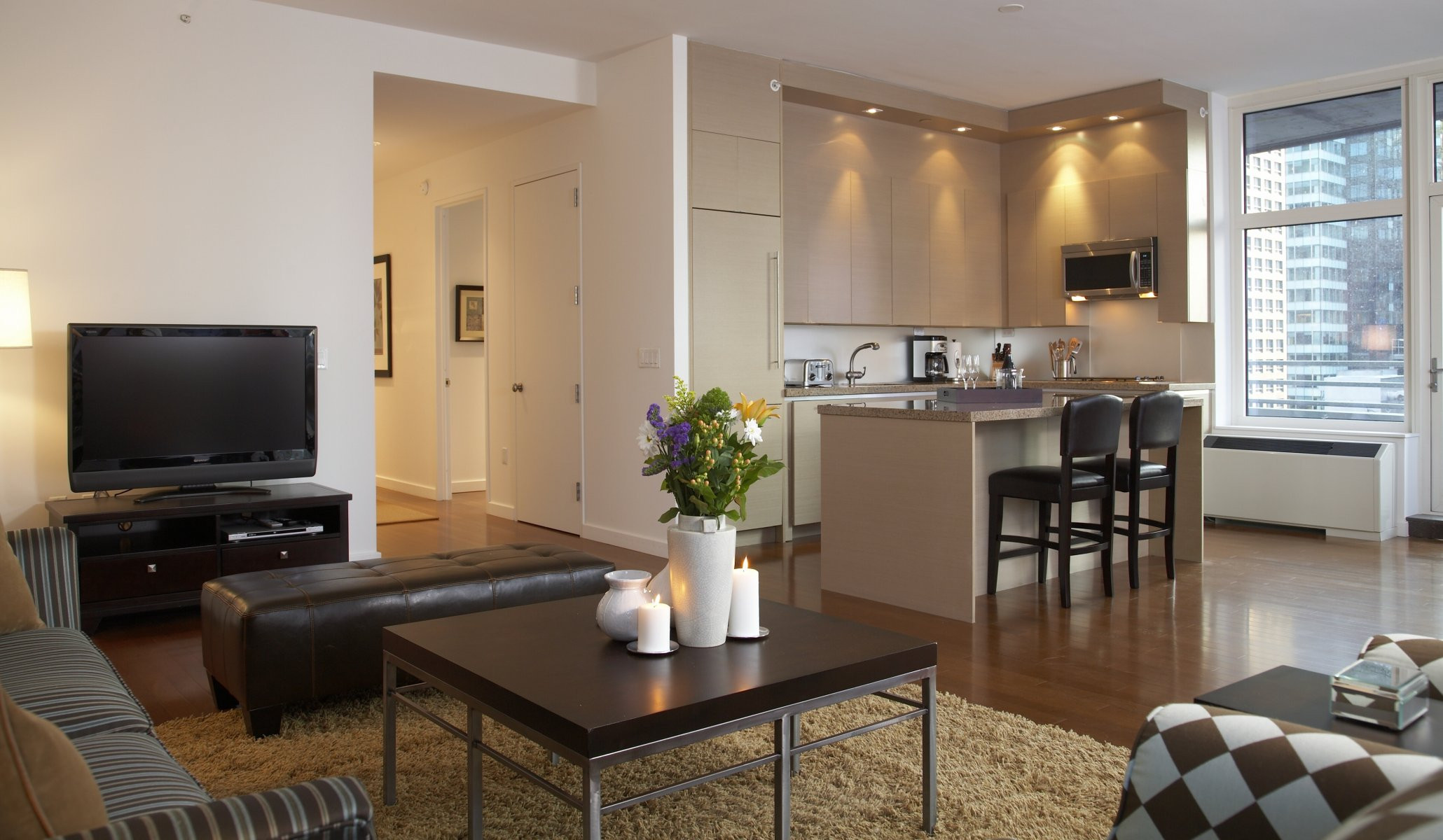 Apartment Living Room Ideas
 interior style design metropolis city apartment living