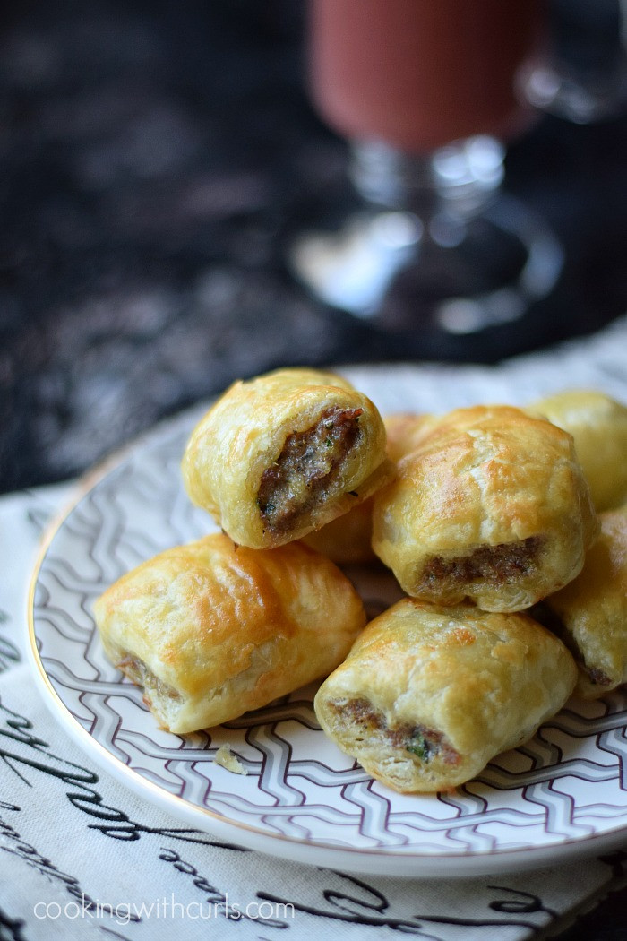 Appetizers With Puff Pastry Sheets
 Puff Pastry Sausage Rolls Cooking With Curls