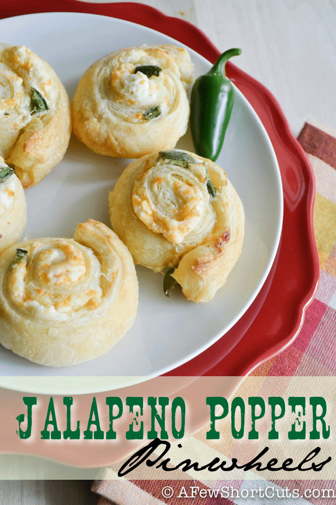 Appetizers With Puff Pastry Sheets
 Jalapeno Popper Pinwheels A Few Shortcuts