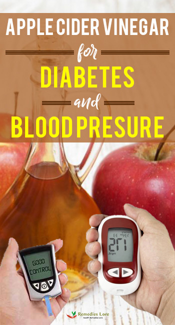 Apple Cider Vinegar High Blood Pressure
 Apple Cider Vinegar For Diabetes And Blood Pressure
