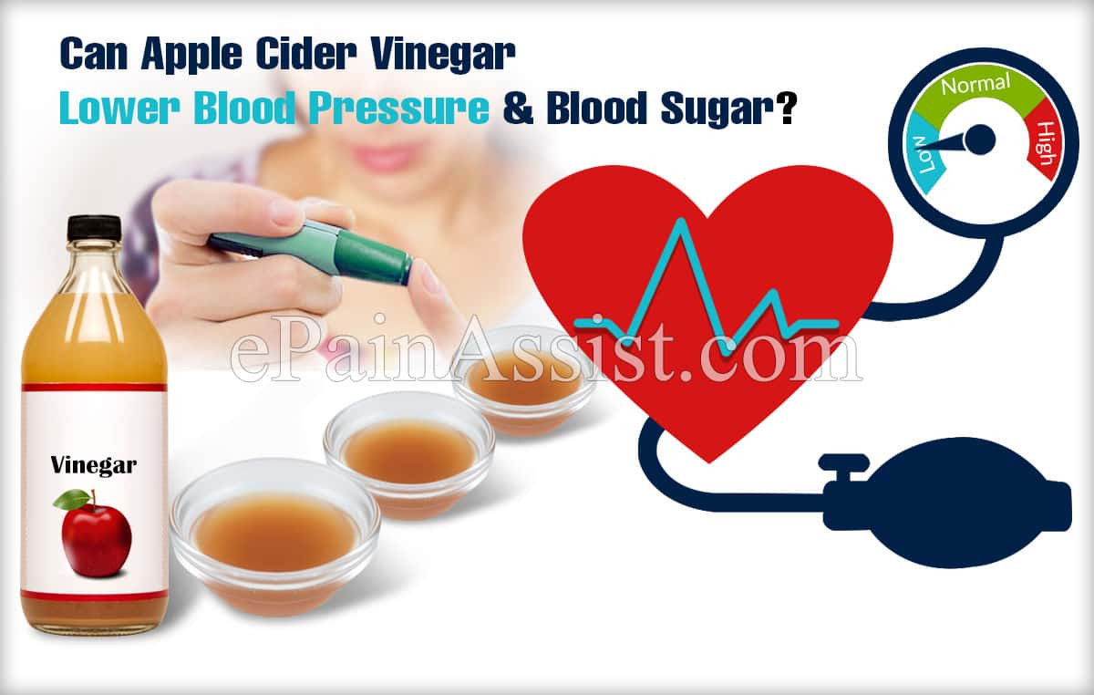 Apple Cider Vinegar High Blood Pressure
 Can Apple Cider Vinegar Lower Blood Pressure and Blood Sugar