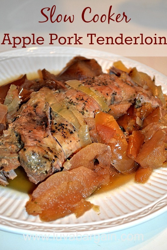 Apple Pork Tenderloin Slow Cooker
 Apple Pork Tenderloin Slow Cooker Recipe