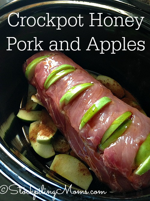 Apple Pork Tenderloin Slow Cooker
 Crockpot Honey Pork and Apples Recipe