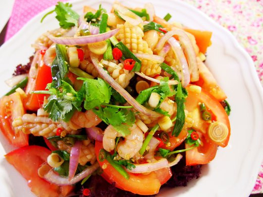 Applebee'S International Inc Thai Shrimp Salad
 Thai Style Seafood Salad Recipe