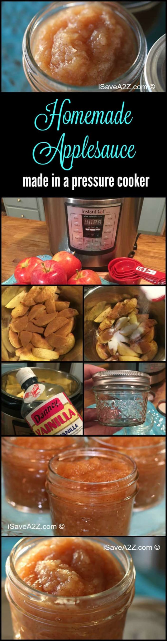Applesauce Pressure Cooker
 Homemade Pressure Cooker Applesauce Recipe iSaveA2Z