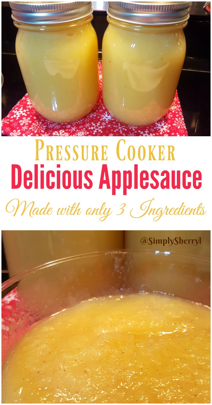 Applesauce Pressure Cooker
 Pressure Cooker Applesauce