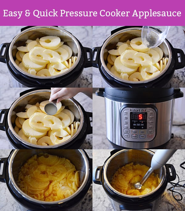 Applesauce Pressure Cooker
 Quick and Easy Pressure Cooker Applesauce