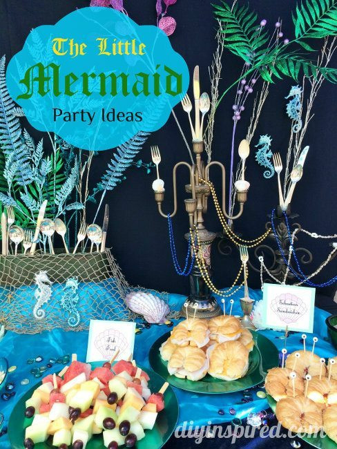 Ariel The Little Mermaid Party Ideas
 The Little Mermaid Party Ideas DIY Inspired