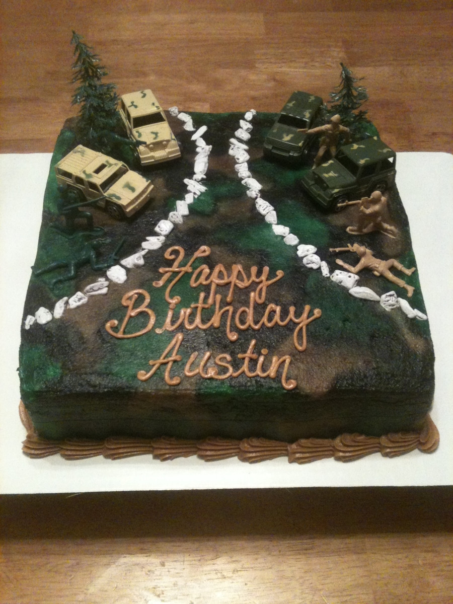 Army Birthday Cakes
 Army Cake CakeCentral