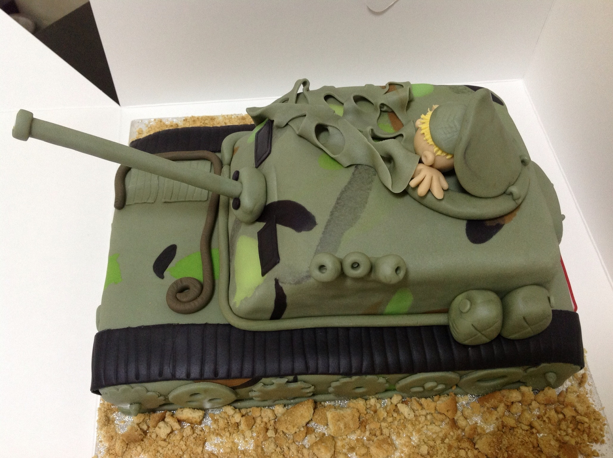 Army Birthday Cakes
 Army Tank Birthday Cake CakeCentral