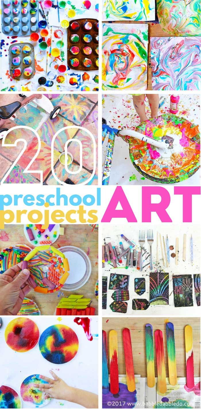 Art Craft For Preschool
 20 Preschool Art Projects Babble Dabble Do