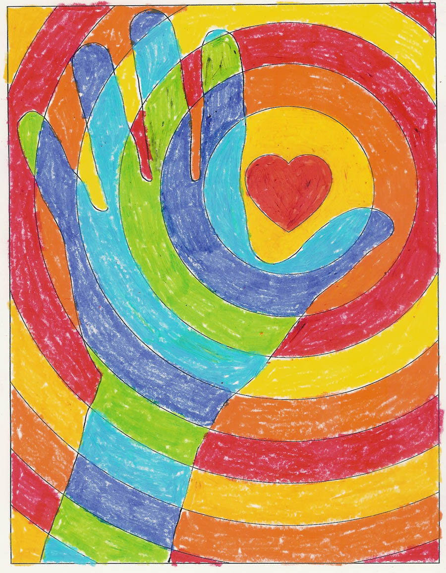 Art Project For Kids
 “Cool Hands Warm Heart”