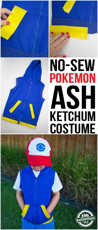 Ash Ketchum Costume DIY
 17 Best images about Niños on Pinterest