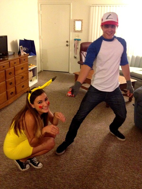 Ash Ketchum Costume DIY
 Ash Ketchum and Pikachu costume Couples costume for