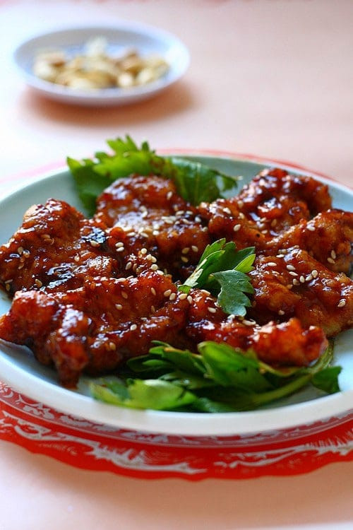 Asian Pork Chops
 Peking Pork Chops Authentic Sweet and Sour Rasa Malaysia