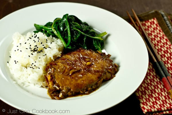 Asian Pork Chops
 Asian Pork Chop Recipe • Just e Cookbook