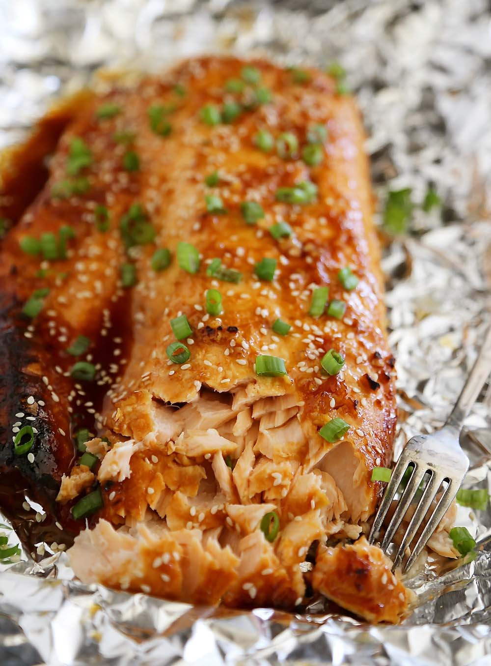 Asian Salmon Recipes
 your recipes ASIAN SALMON IN FOIL