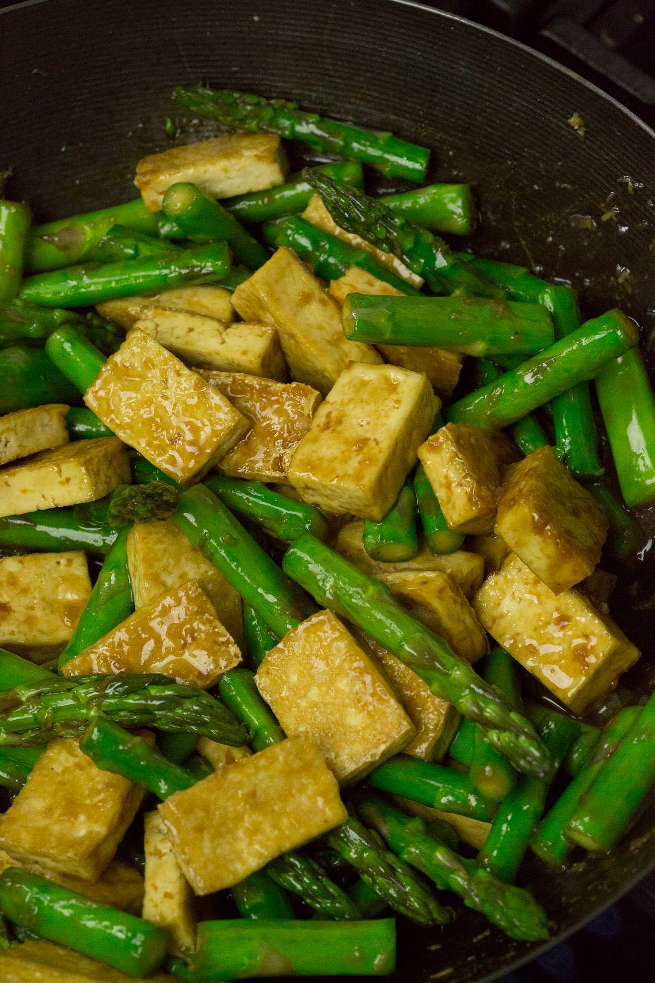 Asparagus Stir Fry
 Tofu & Asparagus Stir Fry Eat Drink Binge