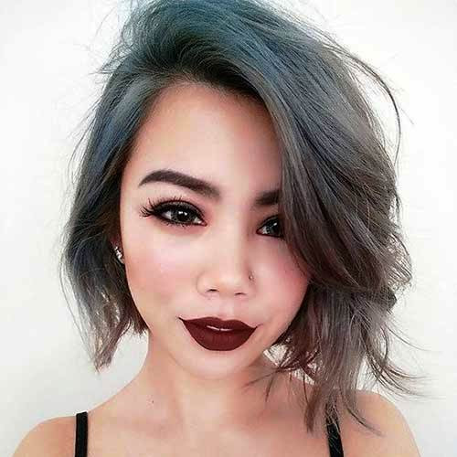 Asymmetrical Haircuts Short
 23 Beautiful Short Straight Hairstyles to Look Elegant In