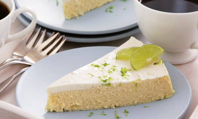 Atkins Cheesecake Recipe
 Crustless Ginger Cheesecake with Lime Sour Cream Topping