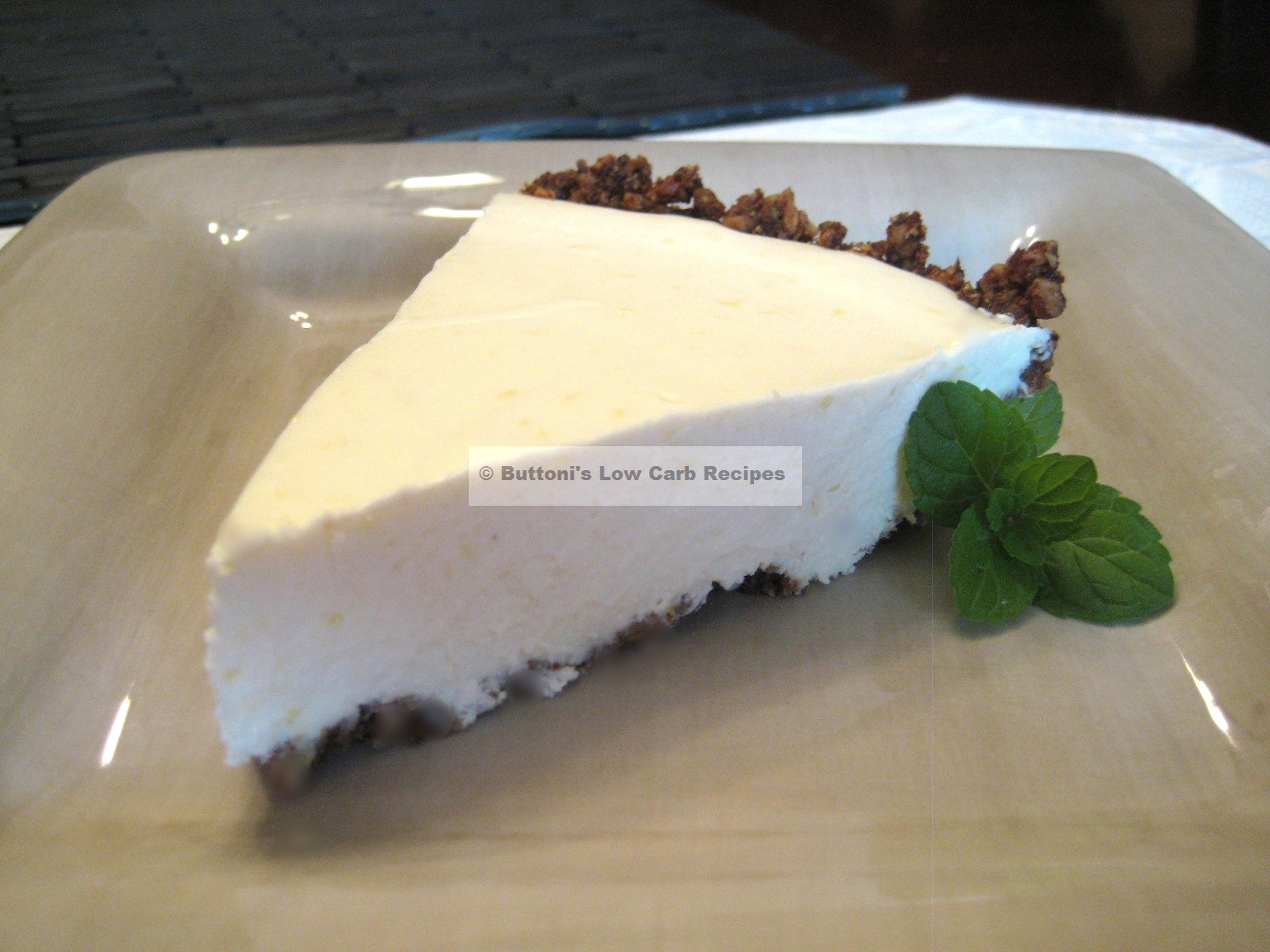 Atkins Cheesecake Recipe
 Lemon Cheesecake