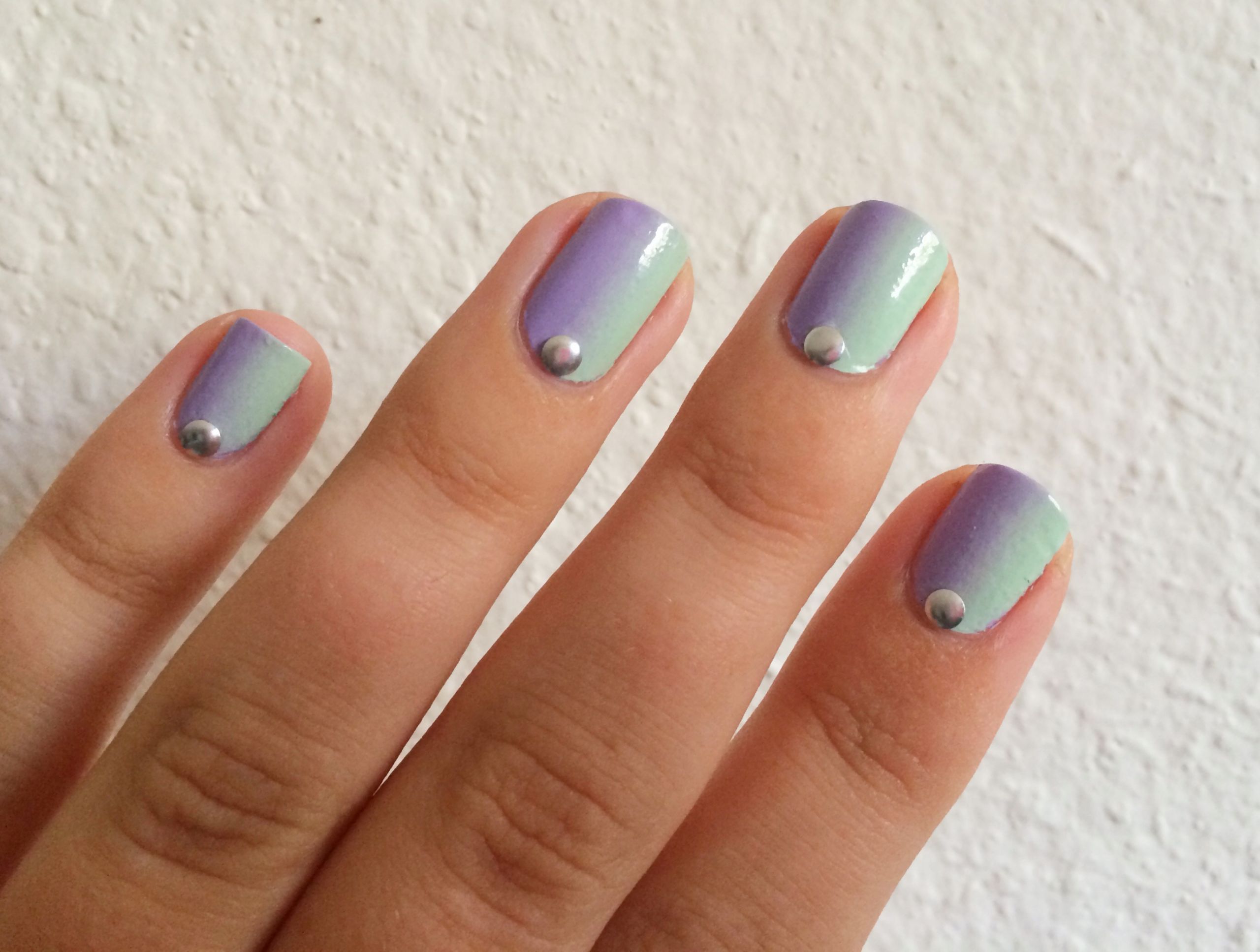August Nail Designs
 WNAC August Nail Art Challenge Mint & Lilac