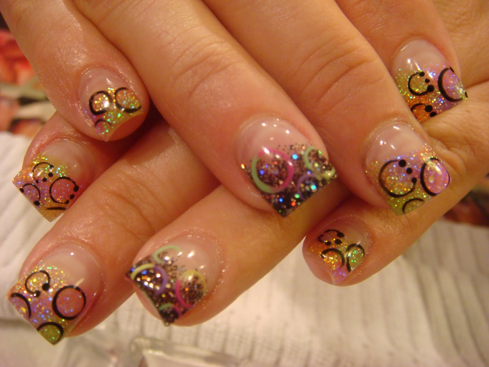 10. August Nail Designs with Fun Patterns and Prints - wide 7