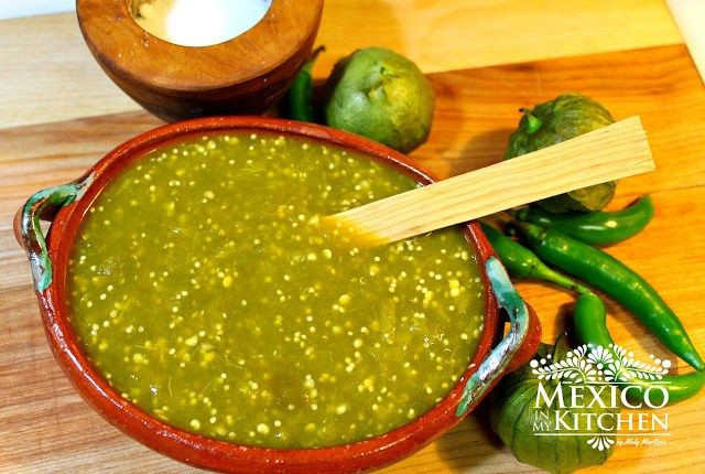 Authentic Salsa Verde Recipe For Canning
 How to make spicy tomatillo salsa verde Recipe