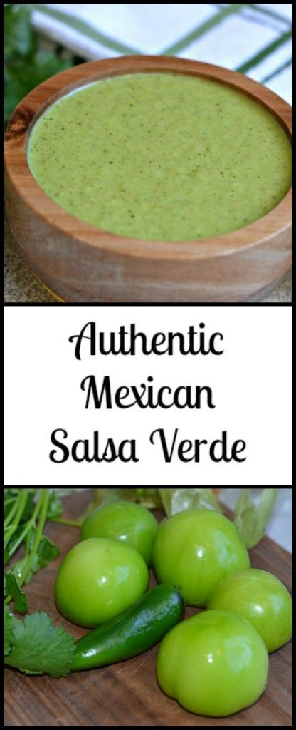 Authentic Salsa Verde Recipe For Canning
 Salsa verde Mexican salsa verde and Mexico on Pinterest