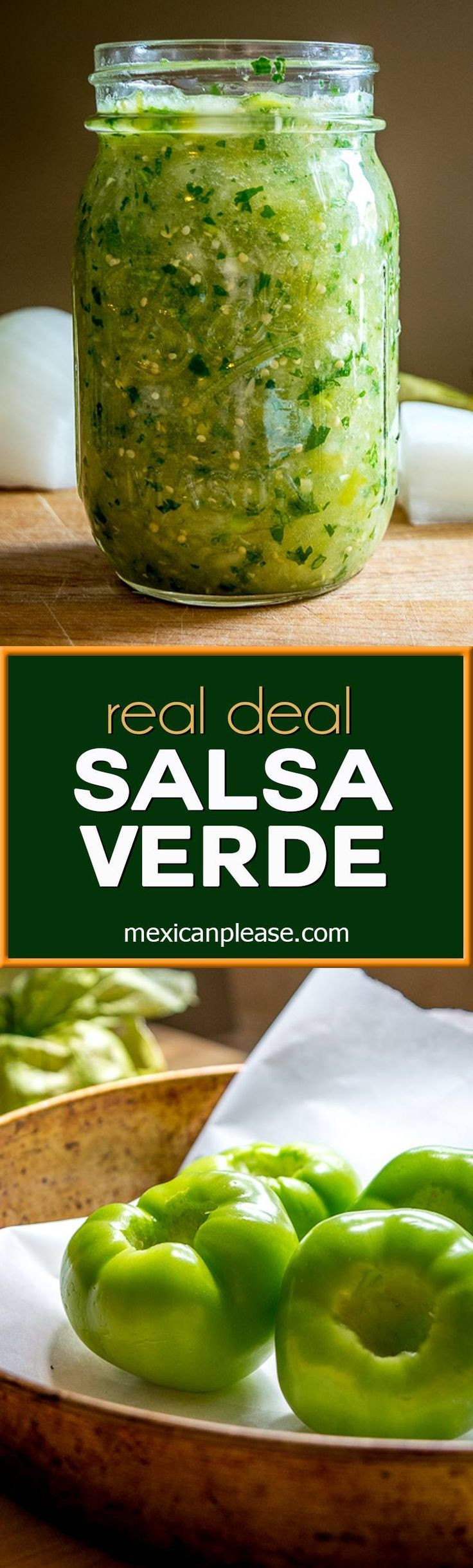 Authentic Salsa Verde Recipe For Canning
 Pin by Mexican Please on It s Delish