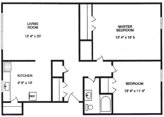 Average Bedroom Dimensions
 Condominium Size Descriptions The Crestwood Lodge And