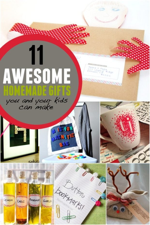 Awesome DIY Gifts
 11 Awesome Homemade Gifts You and Your Kids can Make