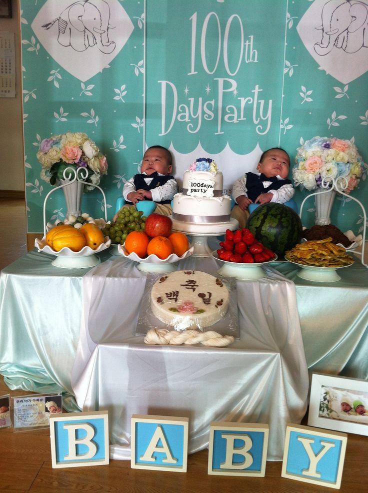 Baby 100 Days Party
 50 best images about 100 day birthday Baek il on