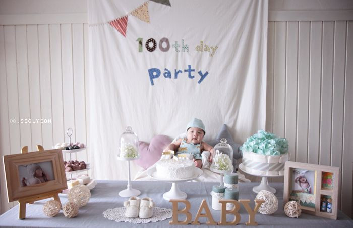 Baby 100 Days Party
 50 best images about 100 day birthday Baek il on