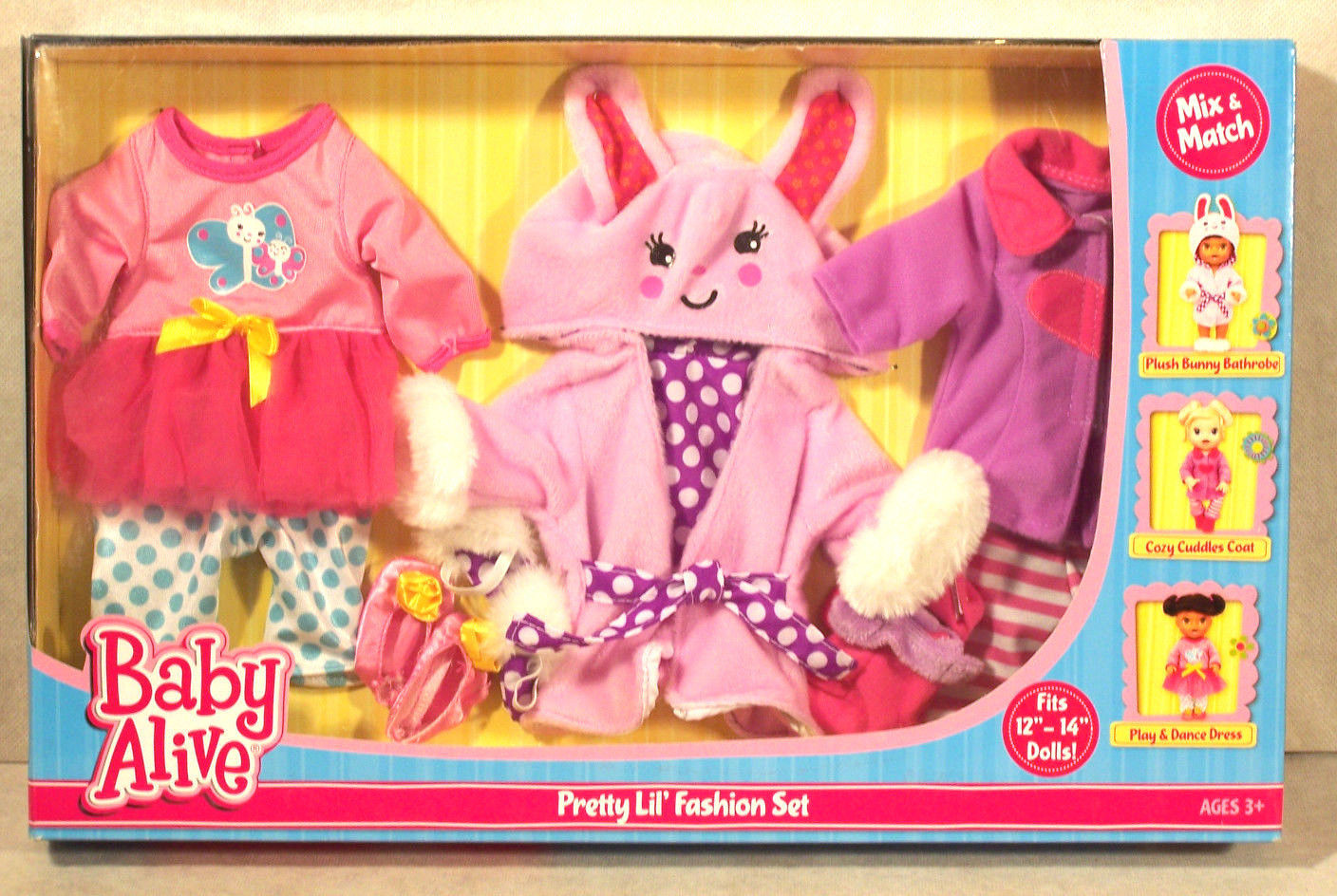 Baby Alive Pretty Lil Fashion Set
 Monster High Dolls Original Bffs Collection 6 Pack Set