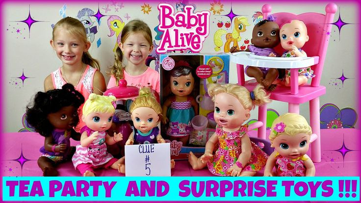 Baby Alive Tea Party Doll
 BABY ALIVE Teacup Surprise Baby Doll Fun Tea Party and